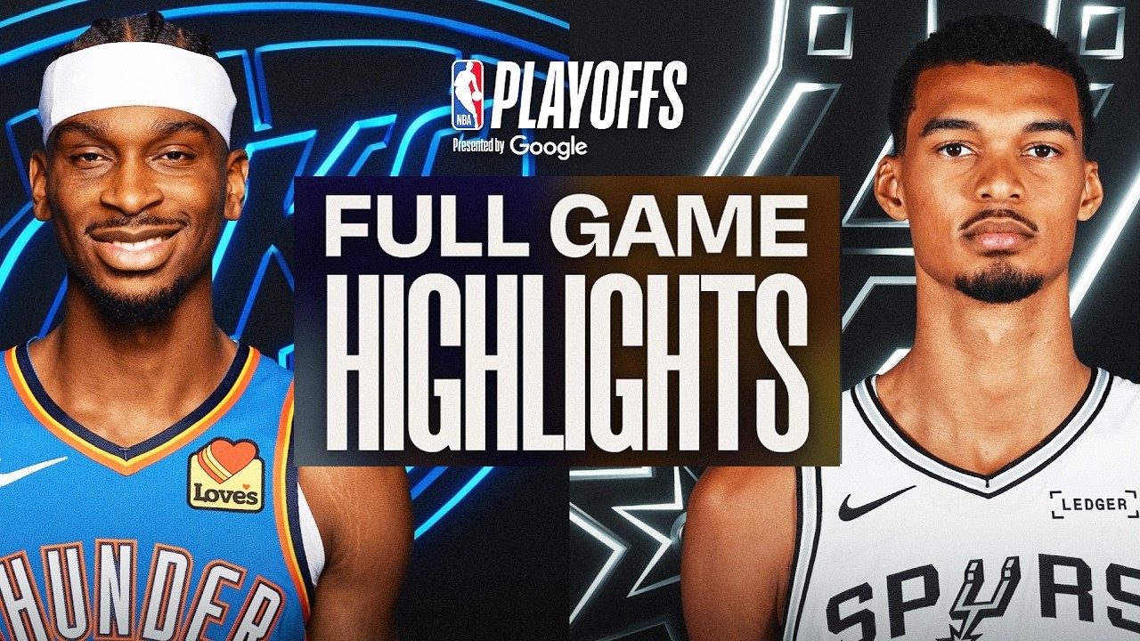 Oklahoma City Thunder vs San Antonio Spurs Full Game Highlights - May 28, 2026 | NBA PLAYOFFS