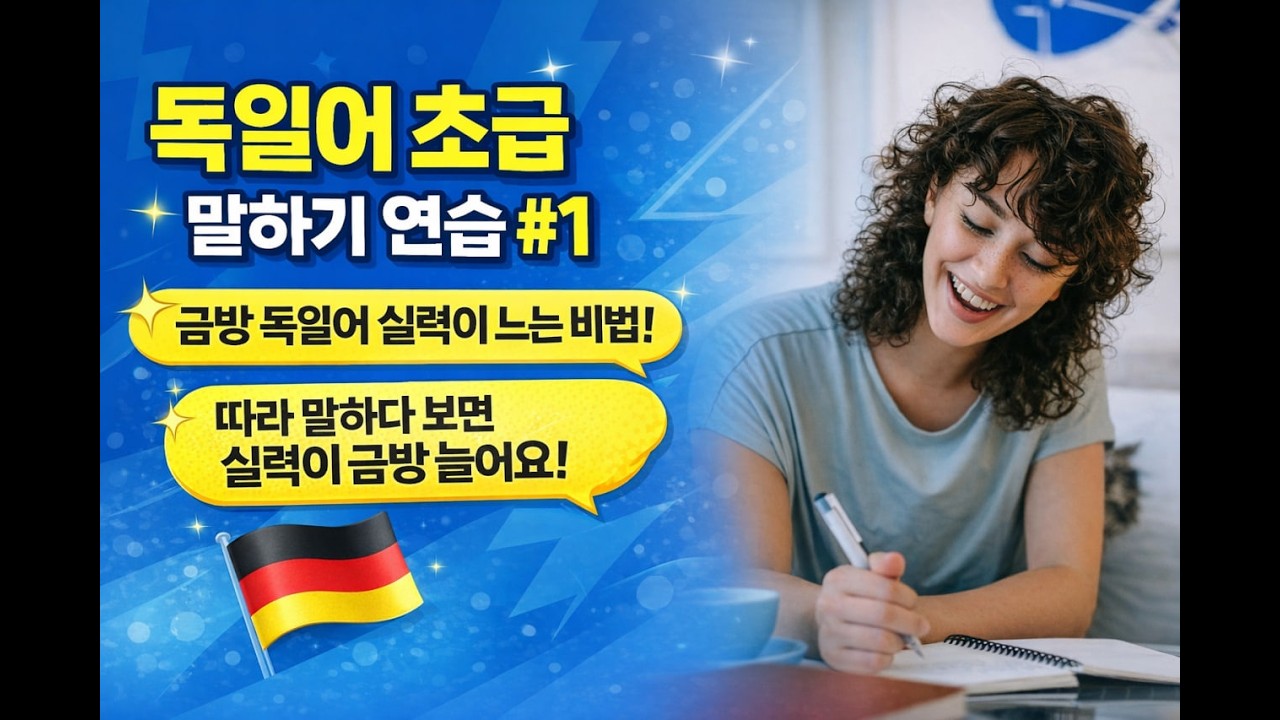 독일어초급말하기#1(sein동사 평서문)