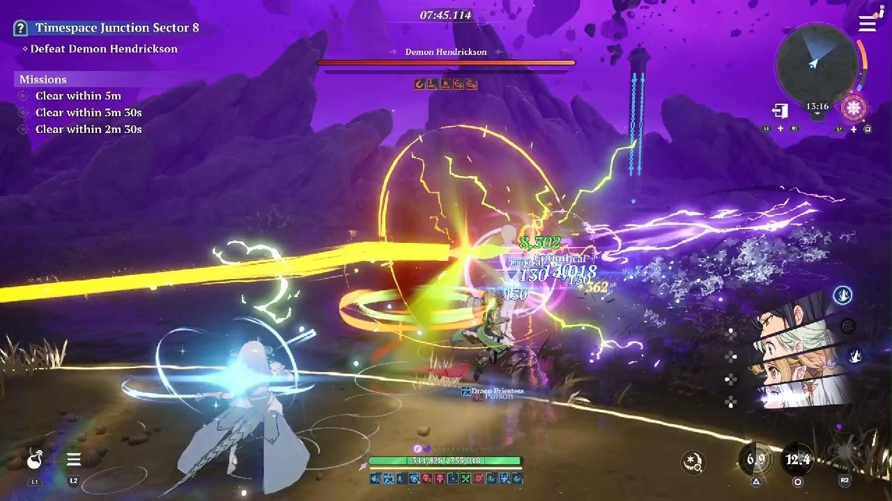 Timespace Junction : Sector 8 Lightning Melin 3 star