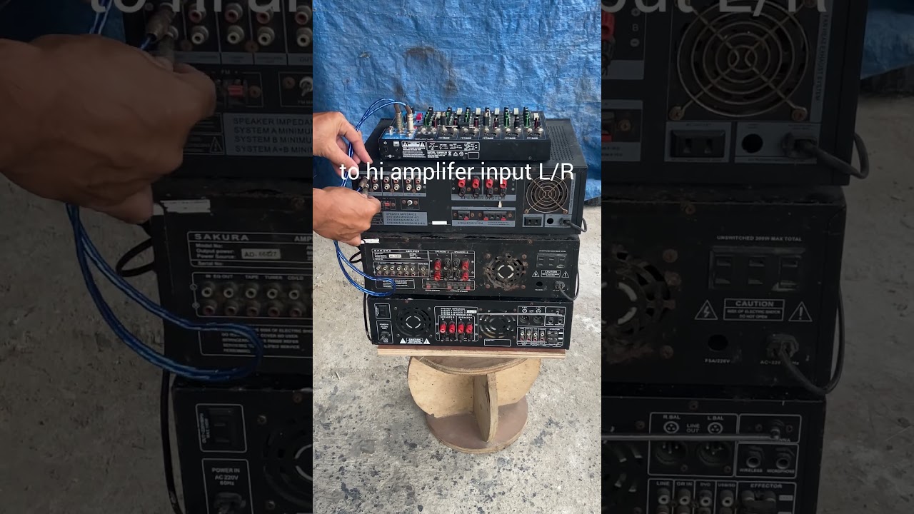 3 Руководство по подключению микшера Integ Amp+