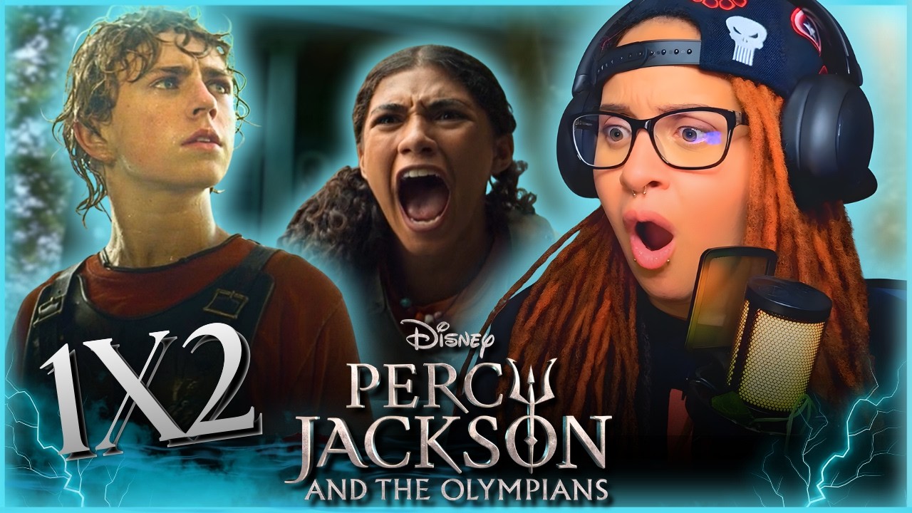 I WENT INTO THIS SHOW VERY UNSURE | PERCY JACKSON AND THE OLYMPIANS REACTION SEASON 1 EPISODE 2 PJO
