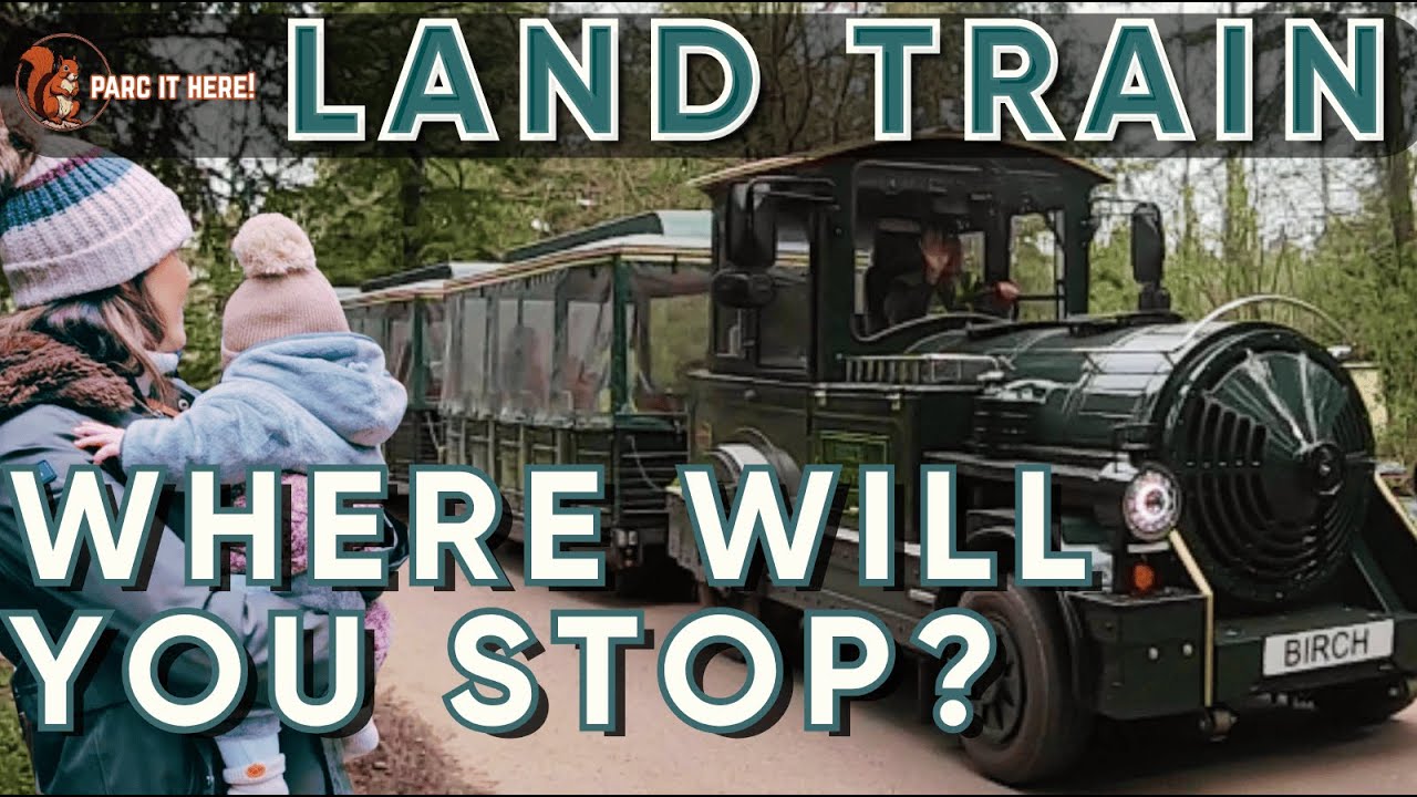 Center Parcs Land Train Ride | Full Tour of Longleat Forest (What You’ll See on Board!)