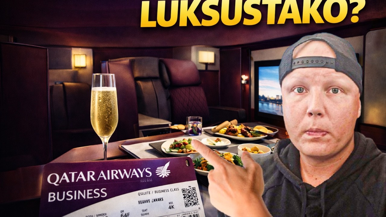QATAR AIRWAYS BISNESLUOKKA TESTISSÄ