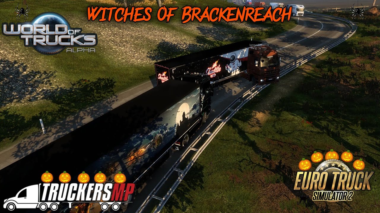 Ведьмы Бракенрича 2025 TruckersMP🎃(5) Euro Truck Simulator 2