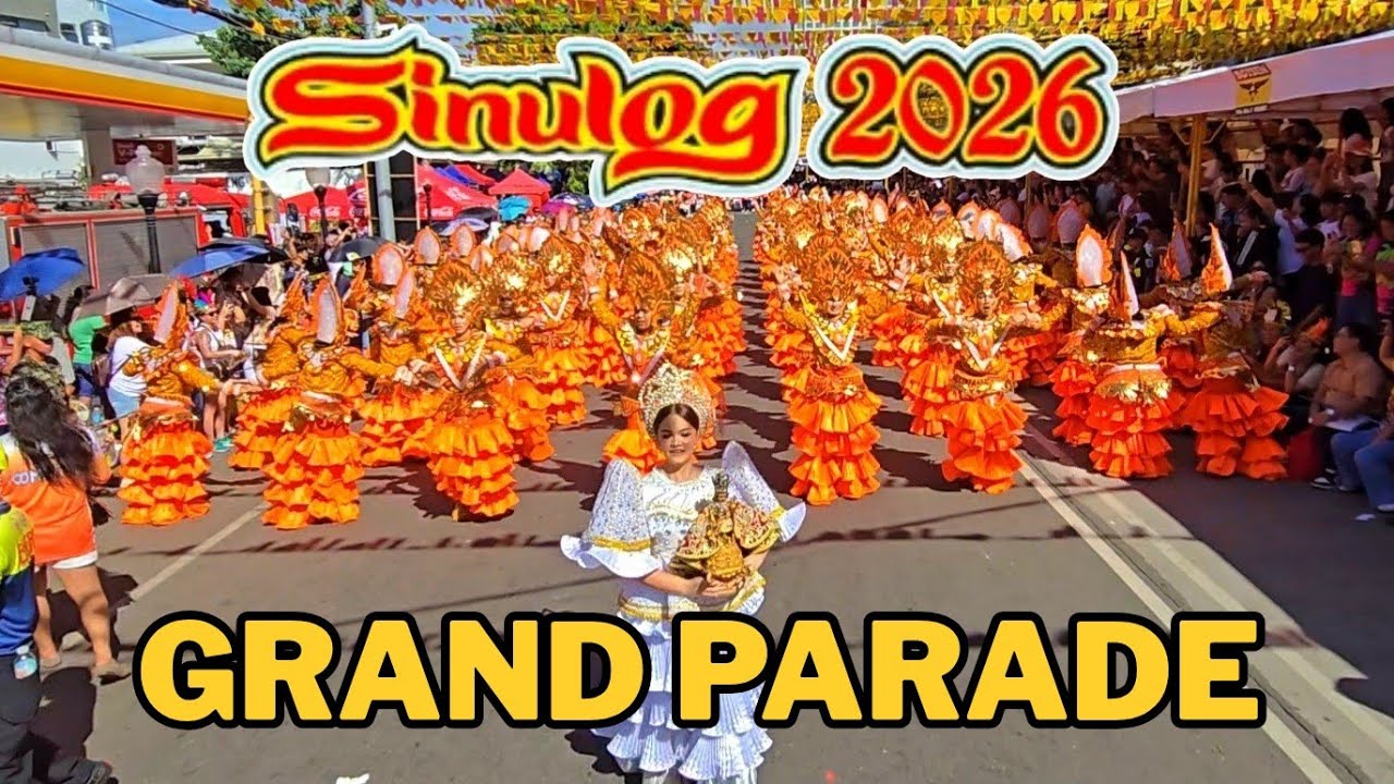 SINULOG FESTIVAL 2026 GRAND PARADE | CEBU CITY #sinulogfestival2026 #sinulog2026 