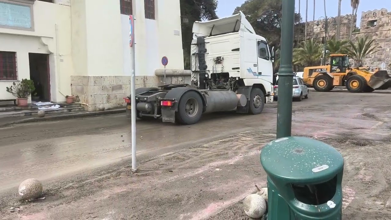 Κακοκαιρία λιμάνι Κως - καθαρισμός 16.02.26. 1