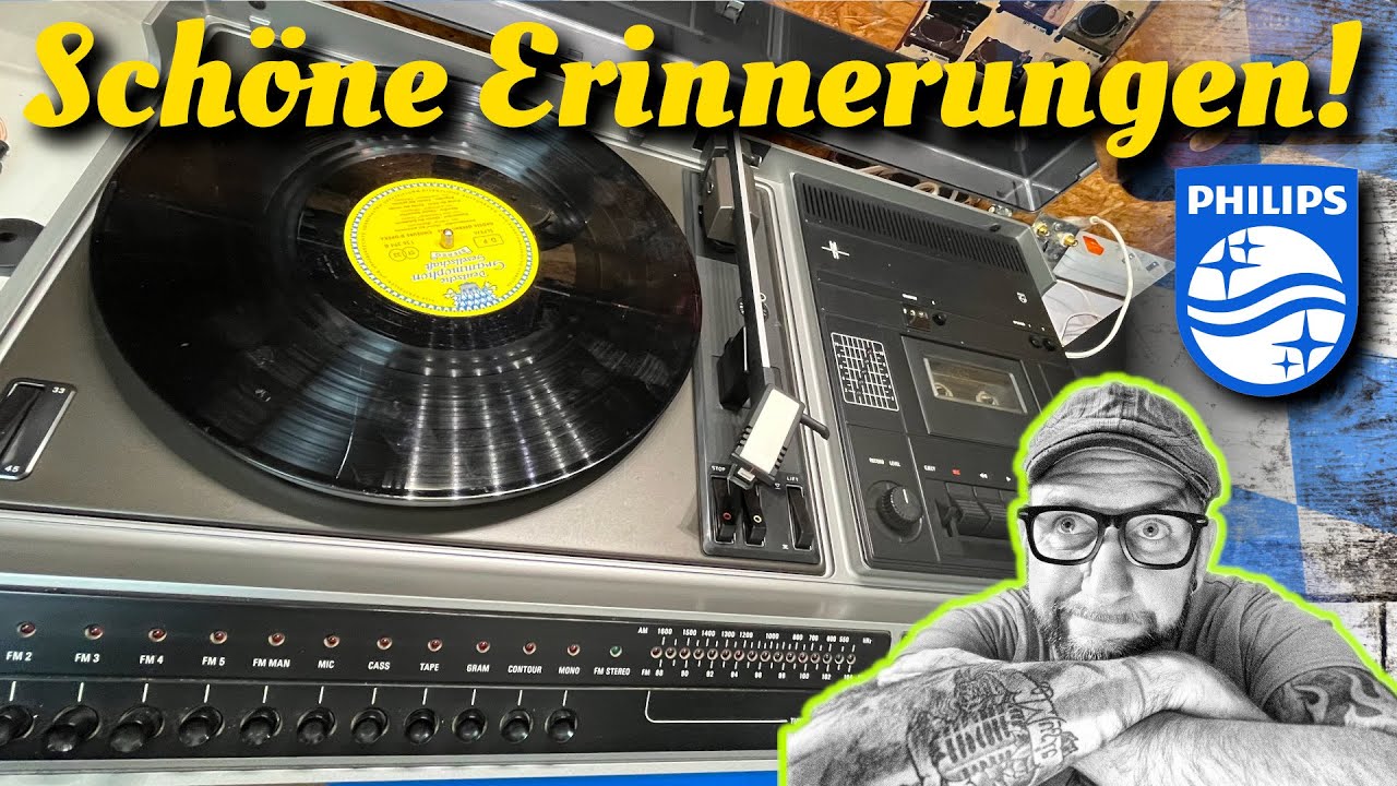 ♫ WIRKLICH ein TONMEISTER? - Die Philips Tonmeister 6967 Stereoanlage #vintagehifi