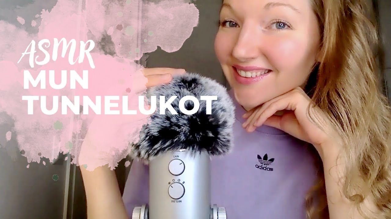 ASMR SUOMI - TEEN TUNNELUKKOTESTIN ✨ Soft Spoken höpöttelyä & Pörrömikki