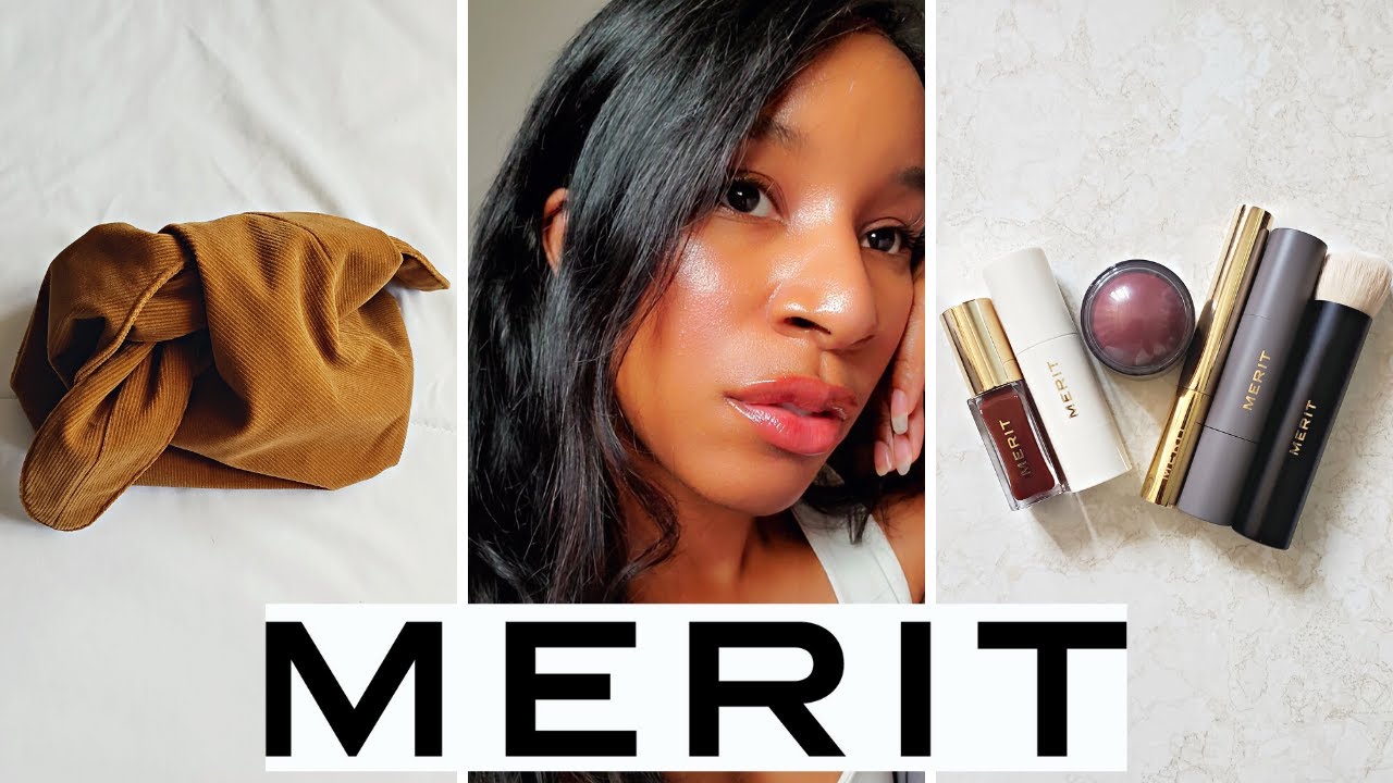 MERIT BEAUTY REVIEW | FULL FACE Minimalistic + Clean Beauty #ad #sponsored #MERIT