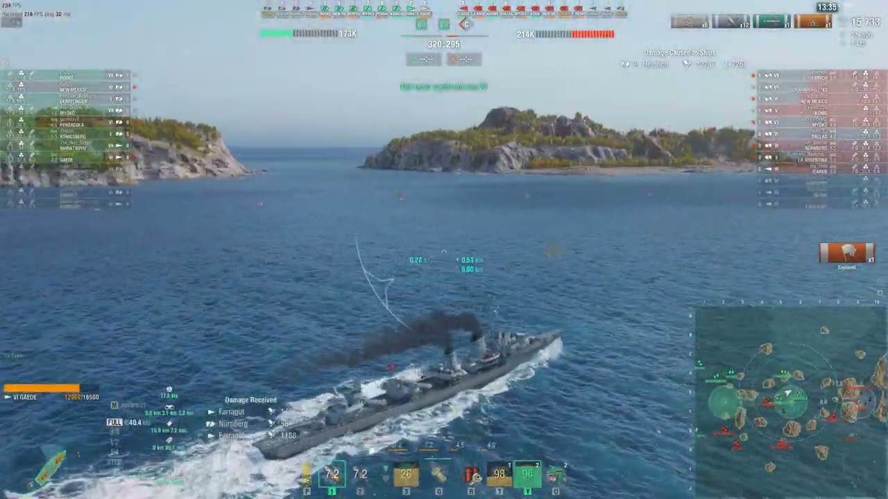 Gaede is a star | World of Warships gameplay | destroyer