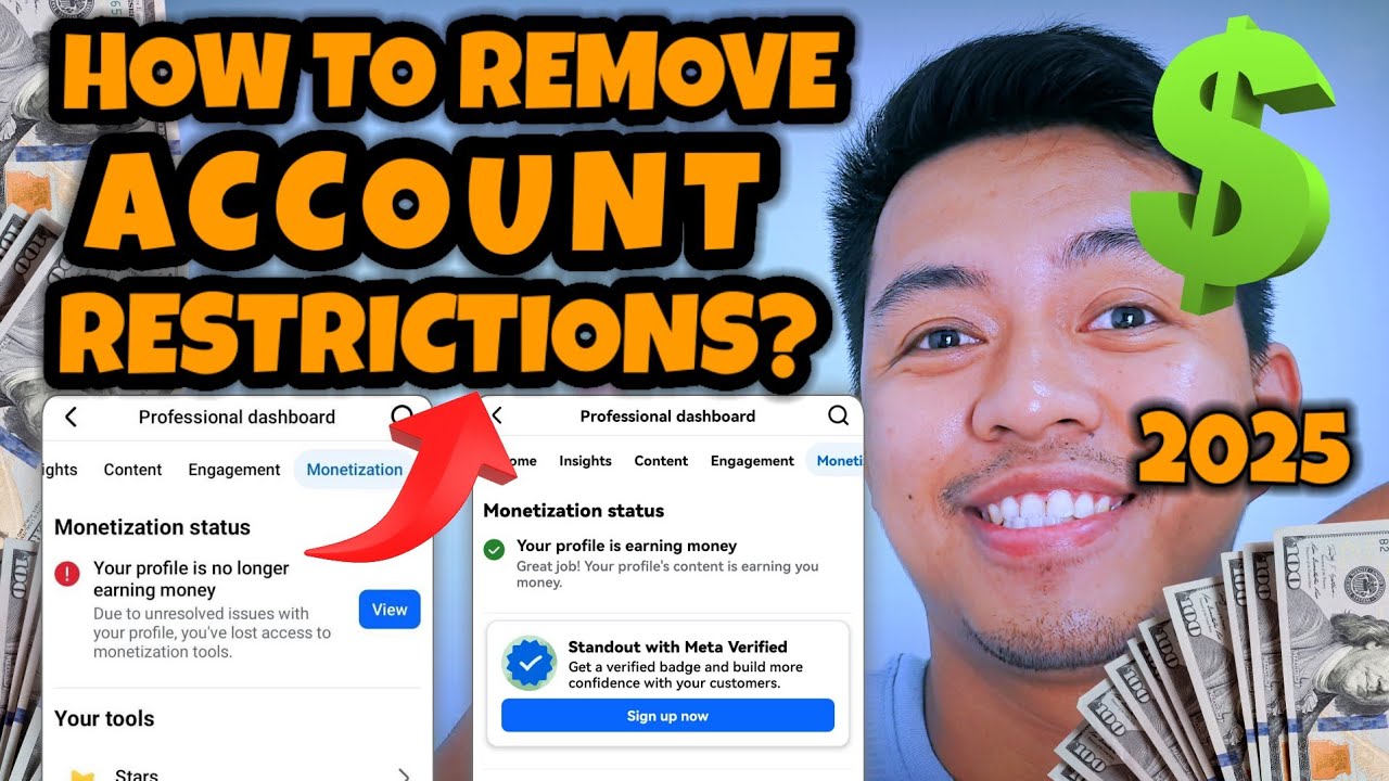 🔓 PAANO TANGGALIN ANG FACEBOOK RESTRICTION SA 2025! 💯 BAGONG PARAAN NA GUMAGANA! #remove #violations