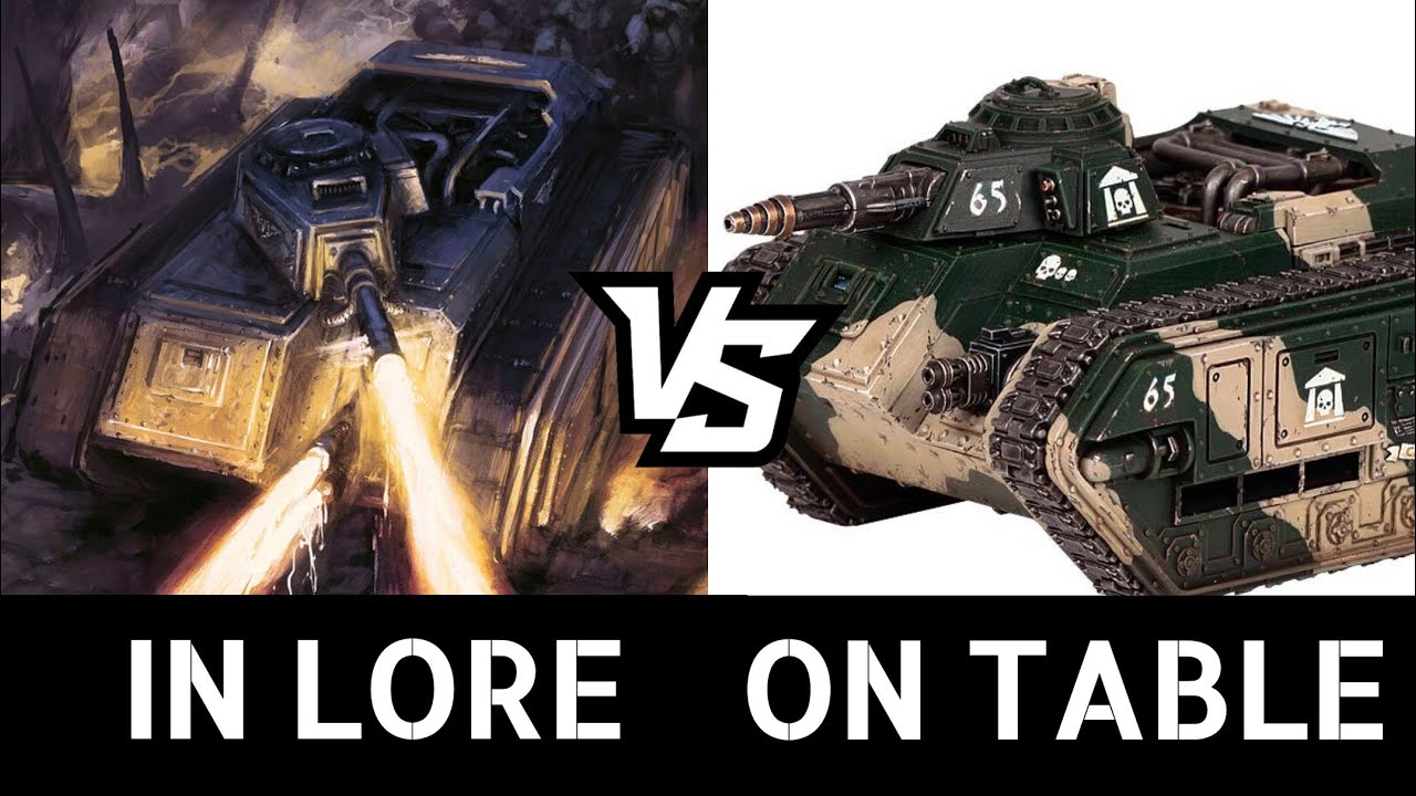 Hellhound Flame Tank: Warhammer 40K In Lore and On the Tabletop