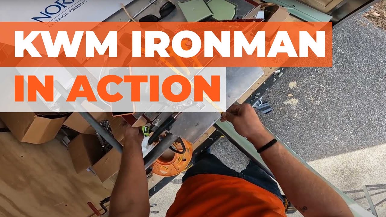 Making Seamless Gutter: KWM Ironman 5