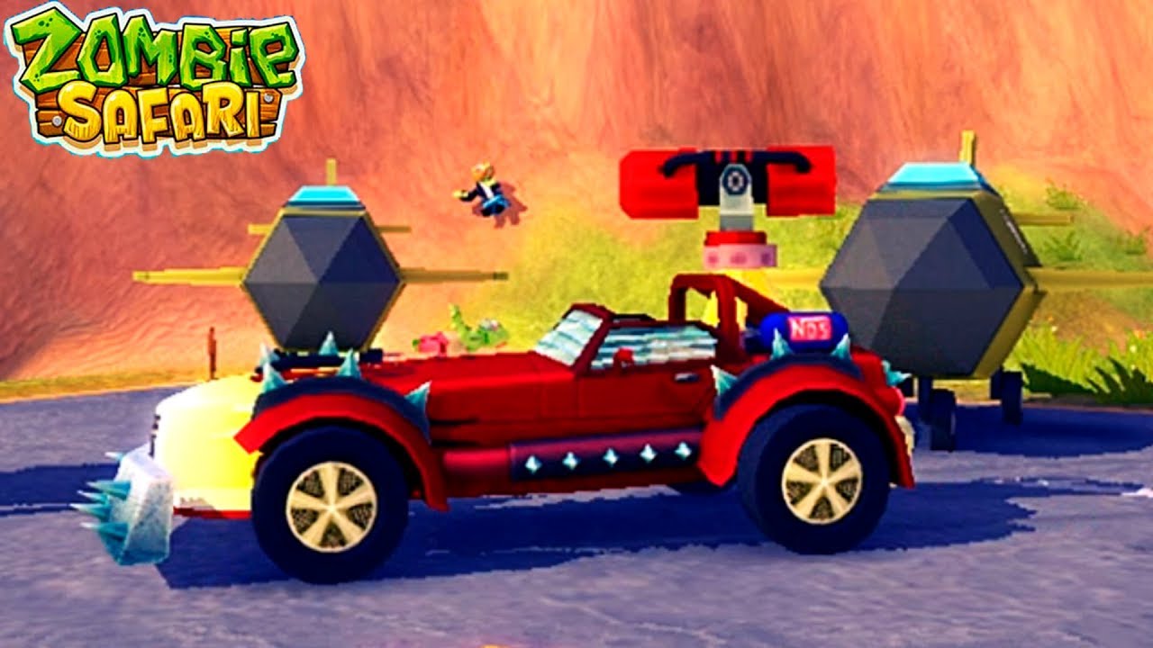 МАШИНЫ против ЗОМБИ zombie safari 33  VIDEOS game car игра