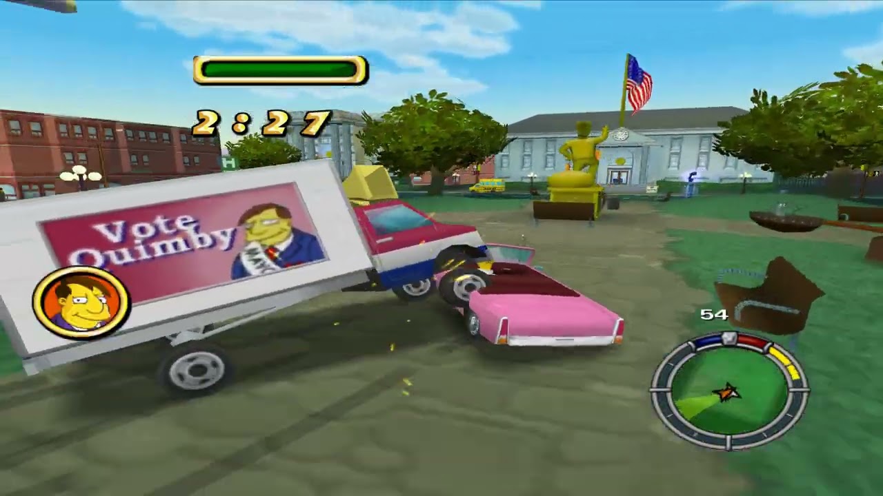 The Simpsons Hit & Run mod: 'Round Springfield PART 1