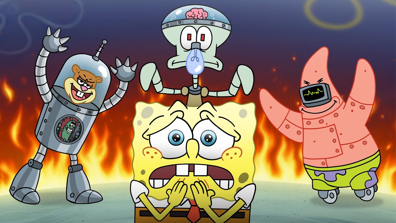 A TEORIA DA INVASÃO ROBÔ | O futuro sombrio de Bob Esponja