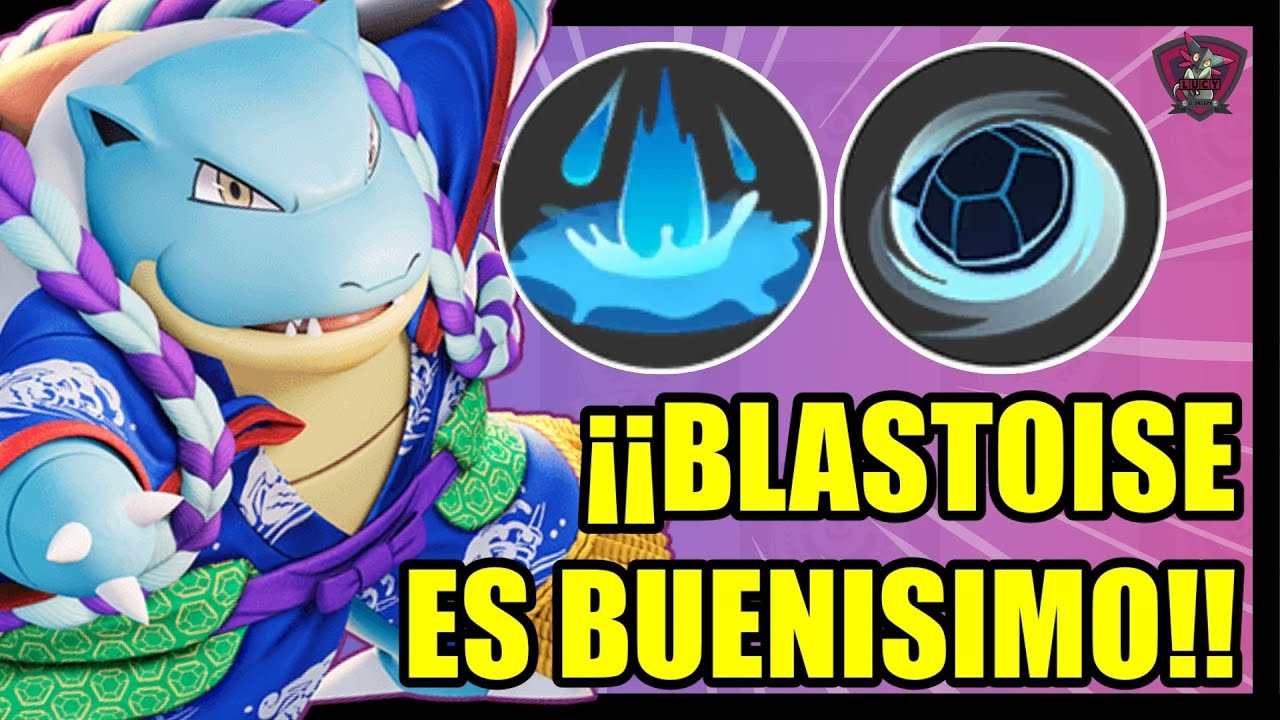 BLASTOISE ES BUENISIMO😱MEJORES OBJETOS Y MEDALLAS⭐BUILD BLASTOIS POKEMON UNITE