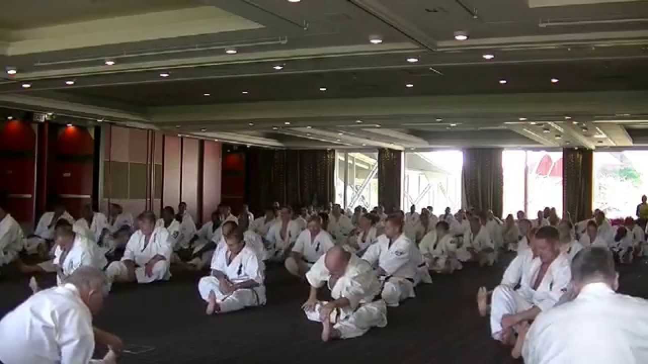 KYOKUSHIN KARATE 4TH WORLD TOURNAMENT Kancho Matsushim Durban S Africa 2014