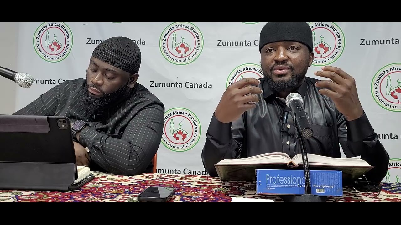 Tafseer day 5 at ZUMUNTA CANADA 🇨🇦 Feb/24/2026 by SHEIKH MUJEEB MAJEYMA 