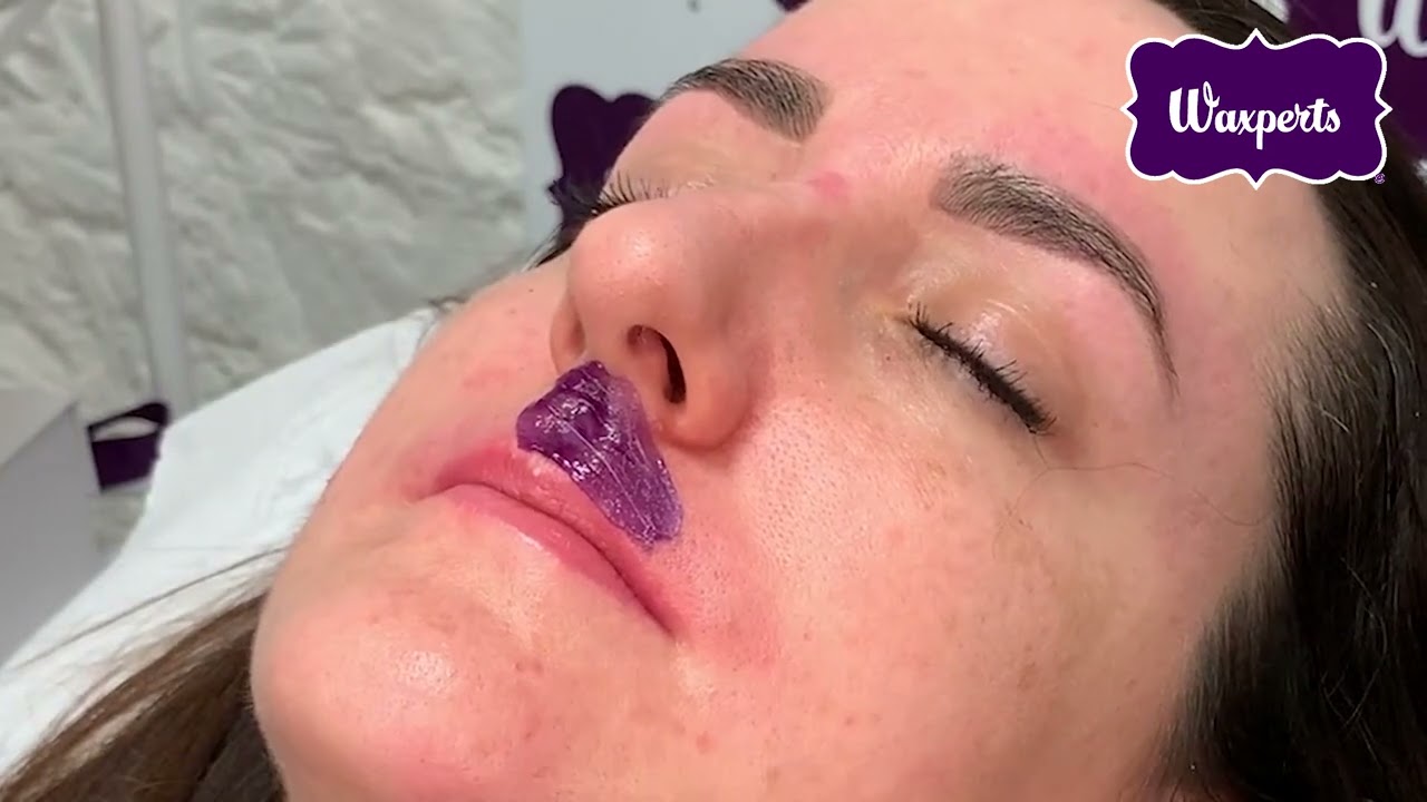 Waxperts Female Lip Wax Tutorial