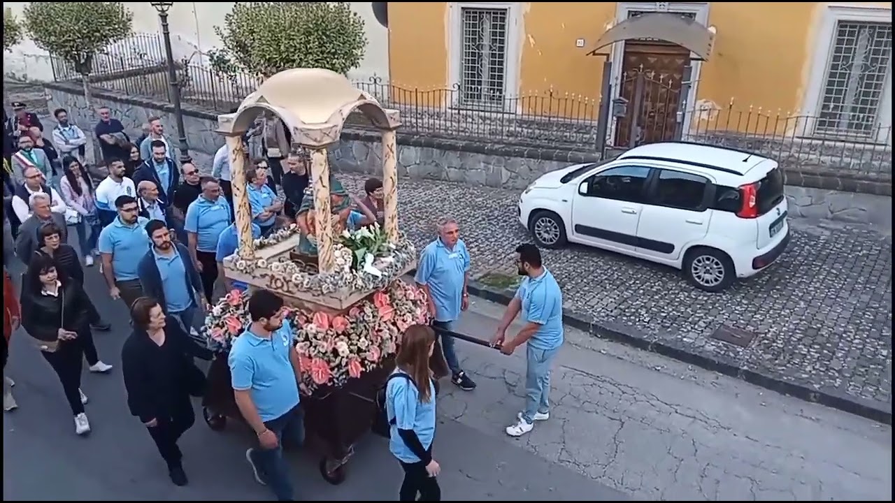 Processione della Madonna di Costantinopoli Campomanfoli di Castel San Giorgio (SA) 2024
