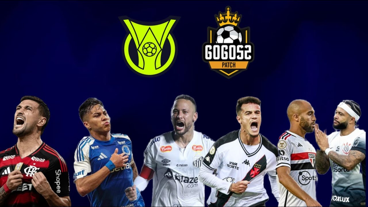 TODAS AS FACES DO BRASILEIRÃO 2026 NO GOGOSZ PATCH 10.2- PES 2021