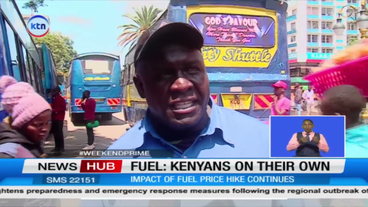 Kenyans fault government over failure to address rising fuel prices and cost of living crisis