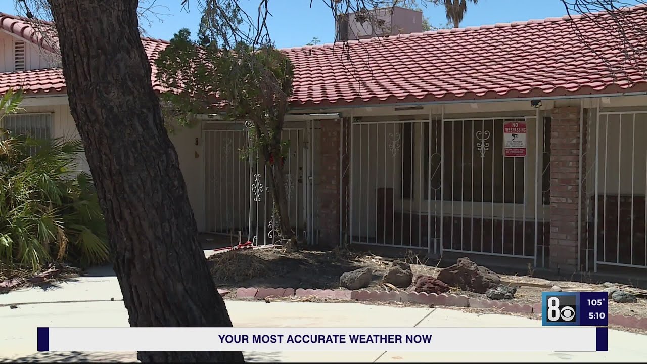 Las Vegas home plagued by squatters for over a year