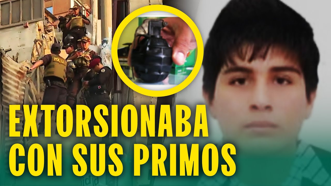 Los antecedentes de 'Patricio', el cabecilla del clan familiar dedicado a la extorsión en SJL