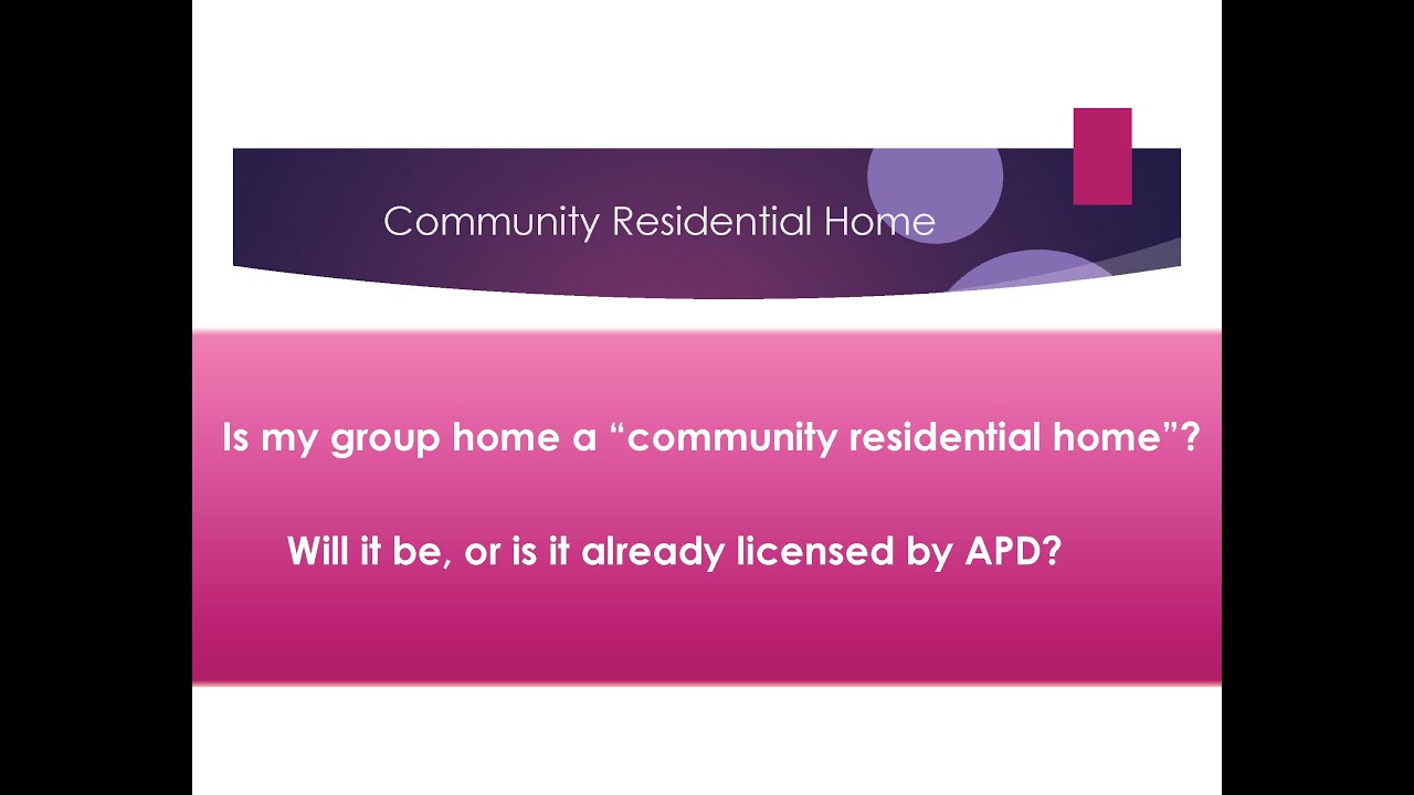 Group Home Licensing
