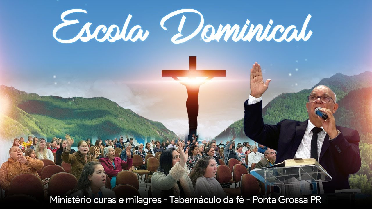 Escola Dominical  | Pr. Orides | Tabernáculo da Fé em Ponta Grossa-PR | 25/01/2026.