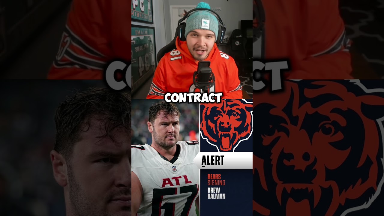 Bears Pro Bowl Center Drew Dalman SHOCKING Retirement From NFL at 27 Years Old #nfl #nfltrending