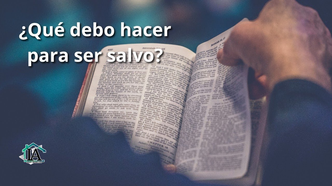 Sermón ¿Qué debo hacer para ser salvo? - Pr. Hugo Amaya