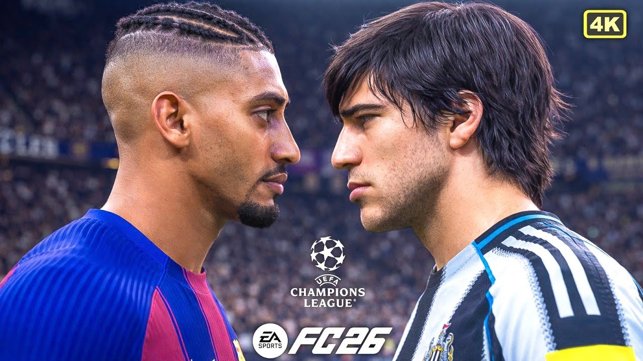 EA FC26 - Fc Barcelona Vs Newcastle United UEFA Champions League | PS5 4k Gameplay 