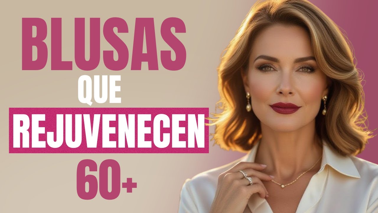 10 Blusas para Lucir JOVEN y ELEGANTE a los 60+ Sin Gastar Mucho
