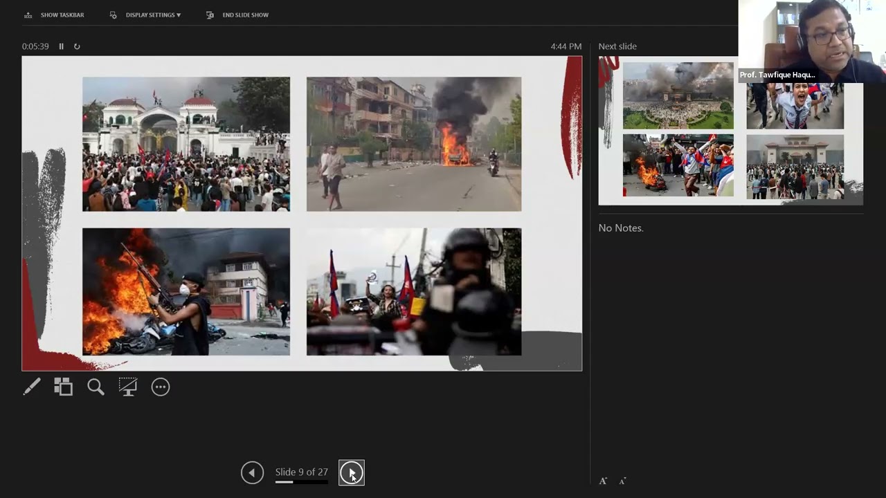 Webinar - Democratic Transitions in South Asia: Nepal & Bangladesh in Comparative Perspective