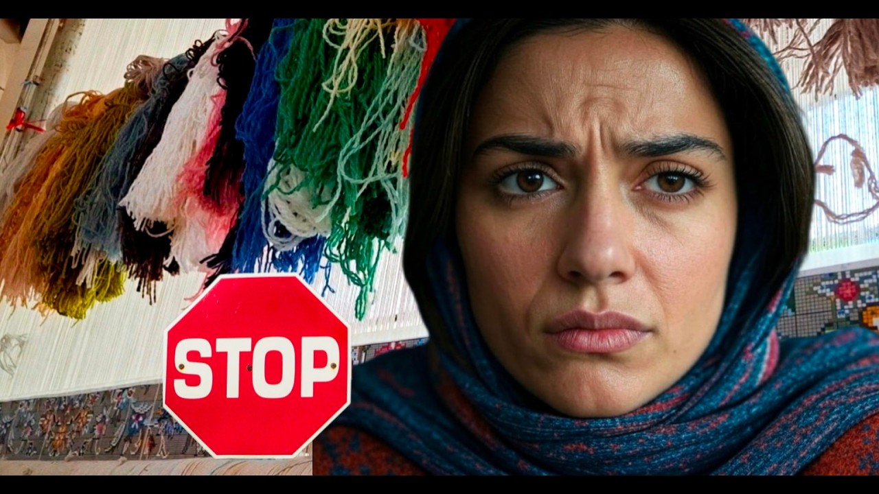 Inside a Secret Persian Carpet Workshop | Hidden Traditions & Female Artists in Iran