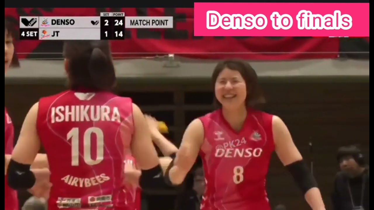 jiamazing denso airybees vs jt marvelous set4 V-cup semifinals