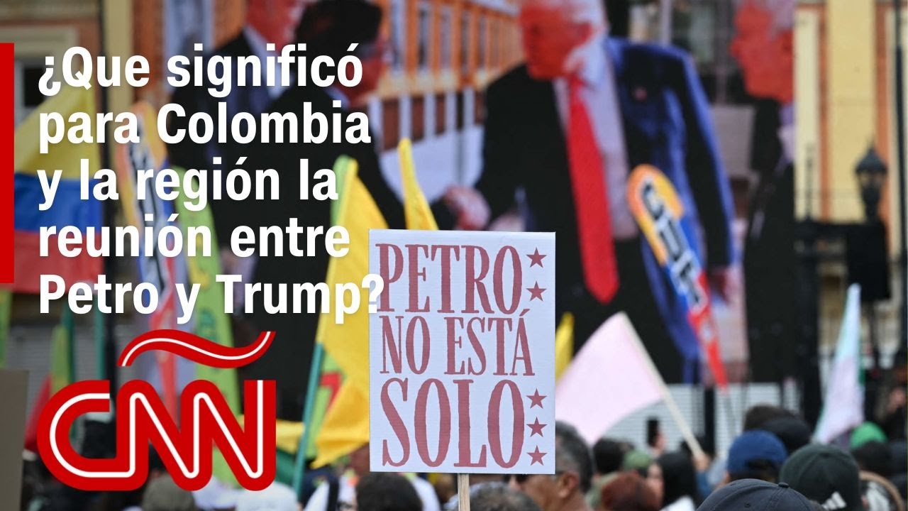 Petro y Trump se reúnen en Washington luego de meses de tensiones