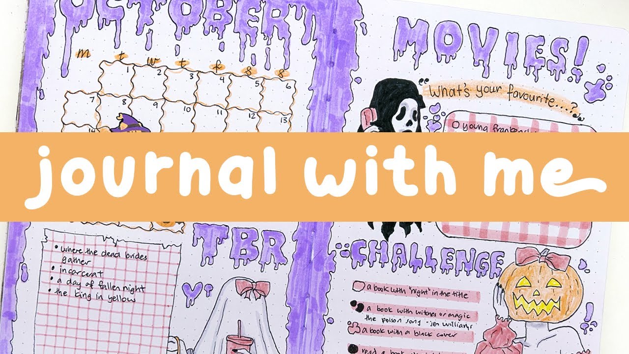 Reading Journal With Me ☆ October Setup 2024