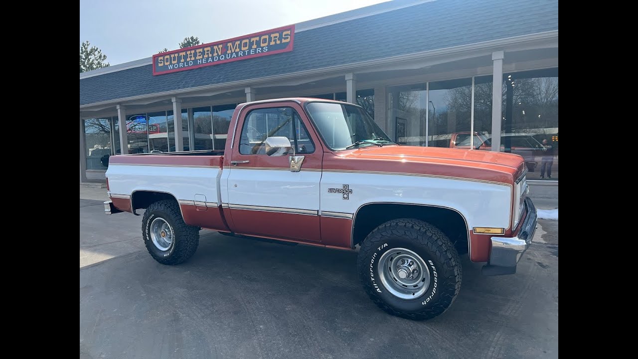1987 Chevrolet Silverado 1500 4X4 $39,500.00