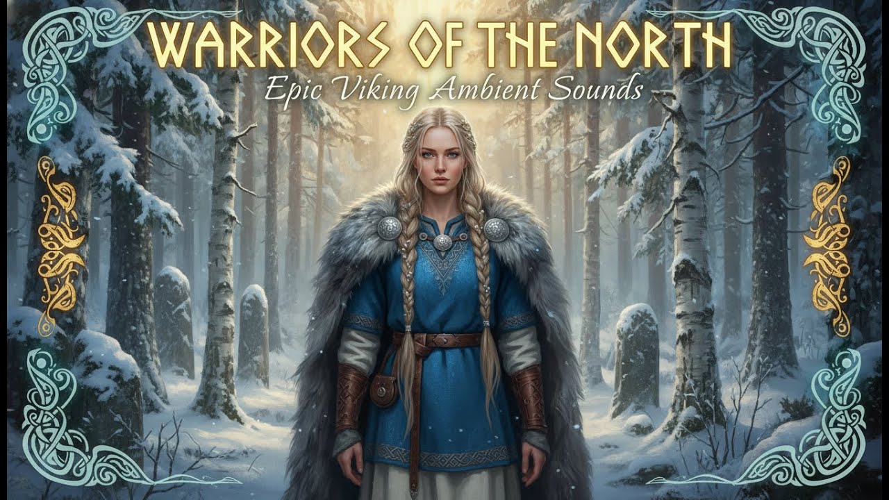 Nordic Moon Ritual | Shamanic Viking Music | Powerful Norse Female Vocals for Focus & Relax