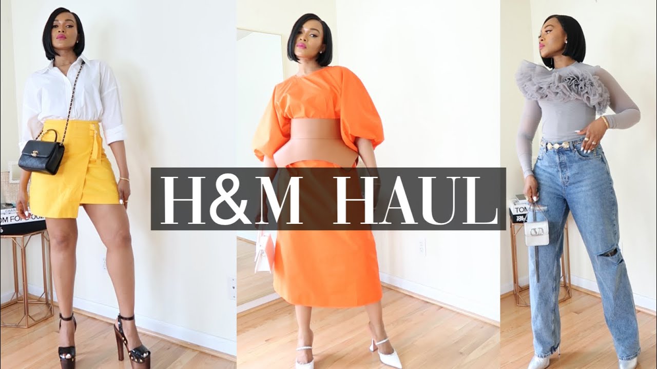 HUGE H&M SPRING 2022 TRY ON HAUL