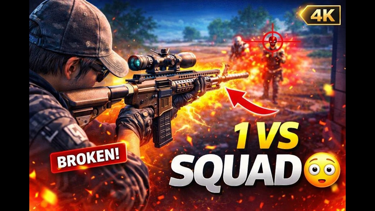 PUBG 4K Ultra Gameplay | Is This the BEST DMR in 2026? 😱 1-Man Squad Domination | RTX 5070 + 9800X3D