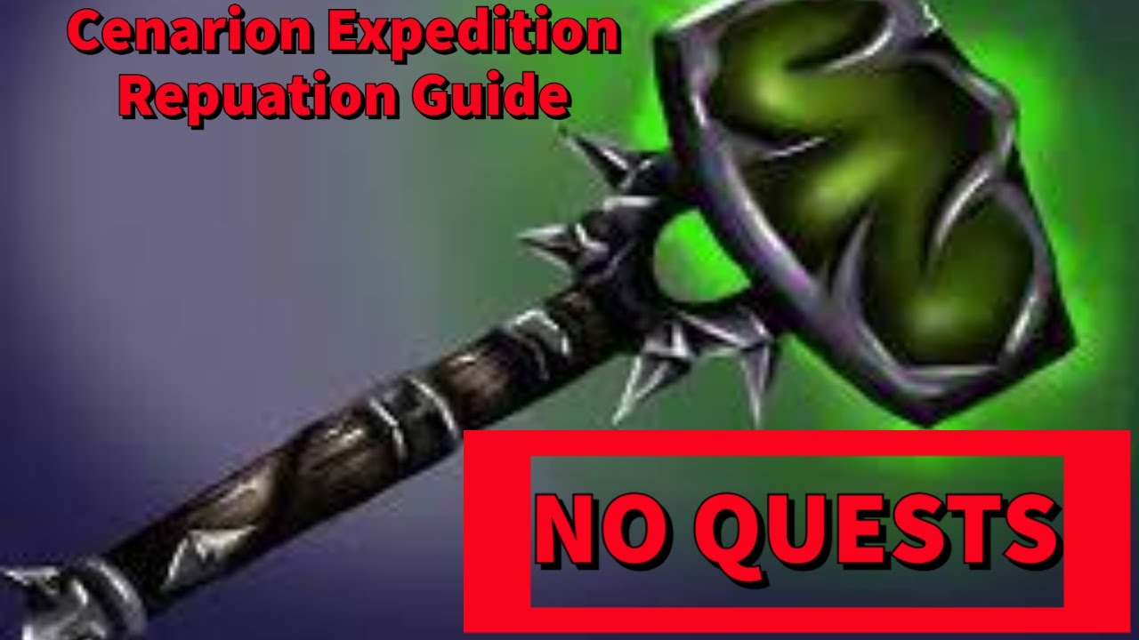 WoW Classic TBC Reputation Guide - How To Get Exalted With Cenarion Expedition - Fastest Rep!