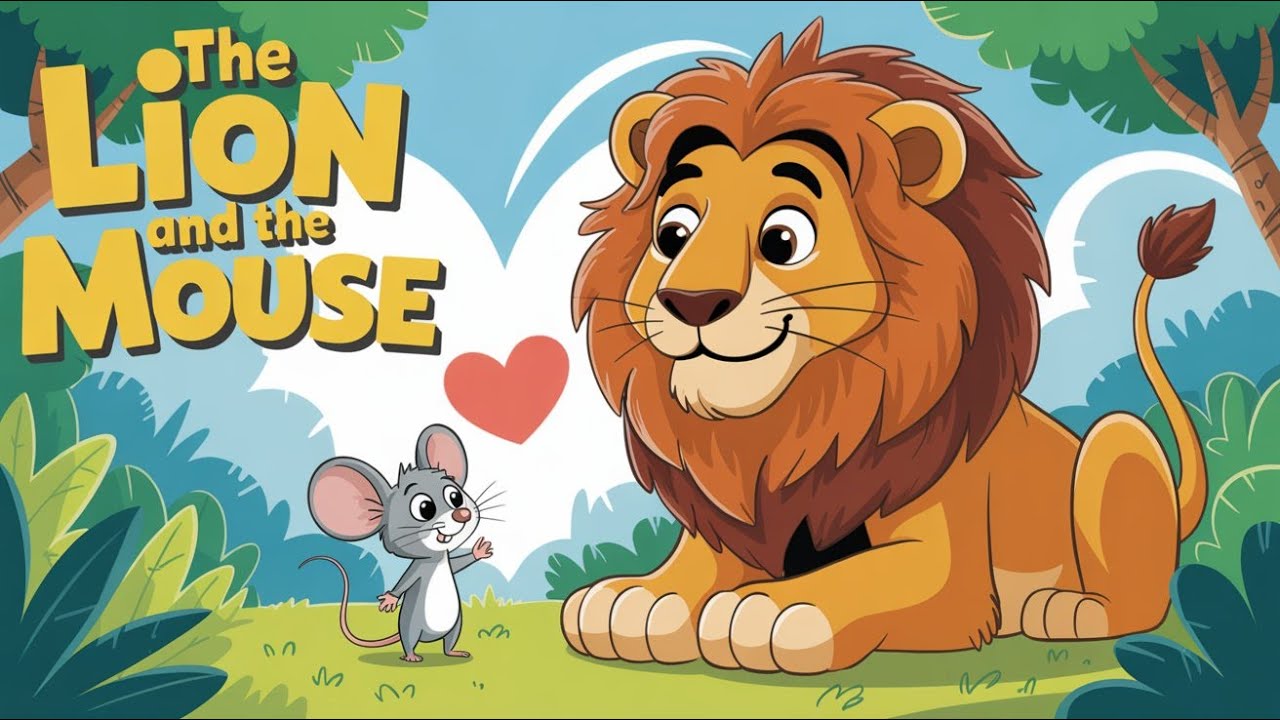 The Lion and the Mouse | Bedtime Story for Kids | Fairy Tales