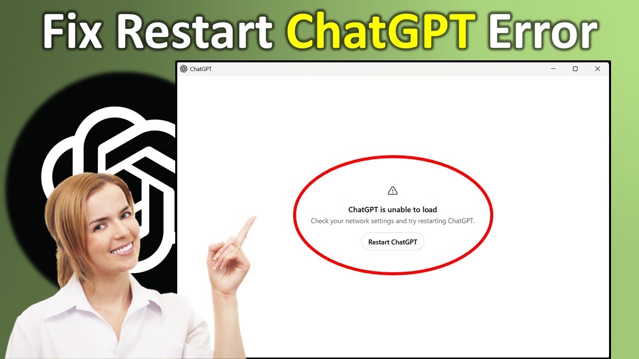 How to Fix ChatGPT is Unable to Load Error in Windows PC