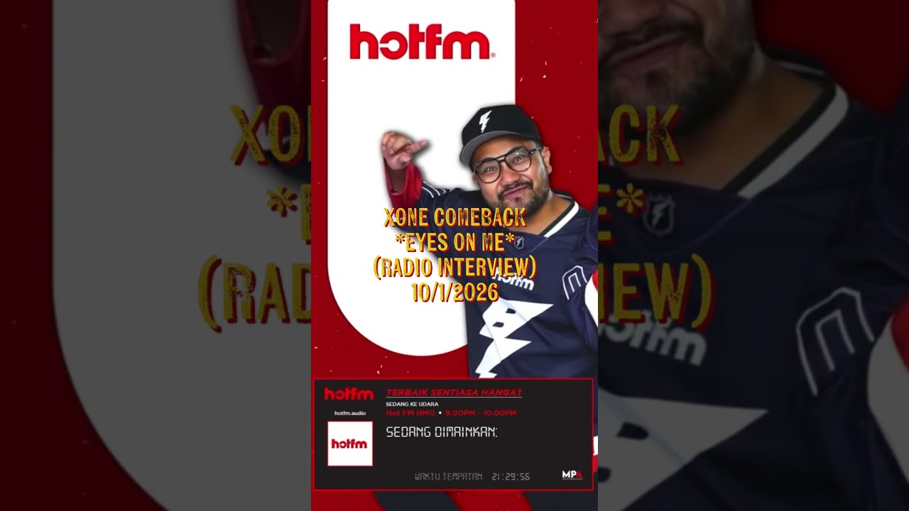 XONE Collab soon? 👀 #XONEEyesOnMe First Radio Interview HotFM | 10.01.2026 