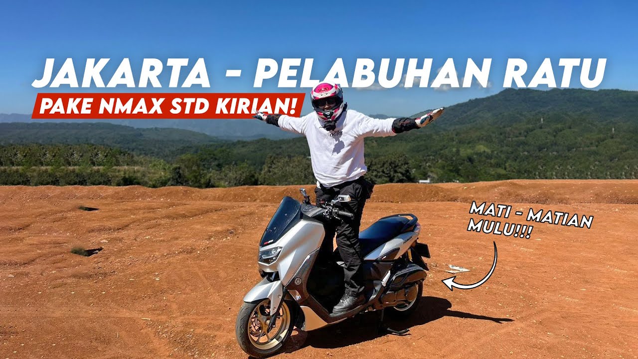 TOURING Pelabuhan Ratu Vibesnya Bali😍  #teamogre