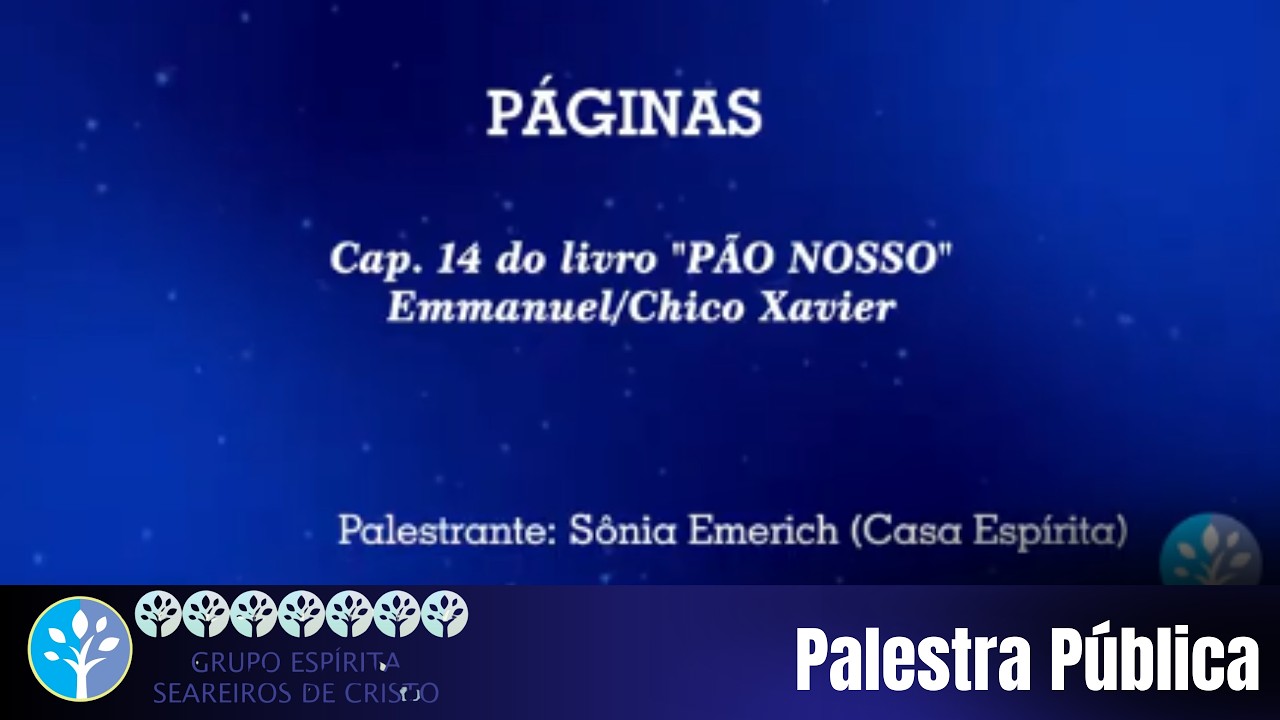 Palestra Espírita Páginas